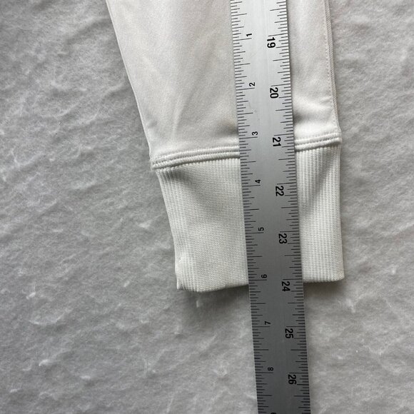 Cutter & Buck Annika Sweatshirt Women's M White Full Zip Mock Neck DryTec 50UPF+ - Picture 4 of 12